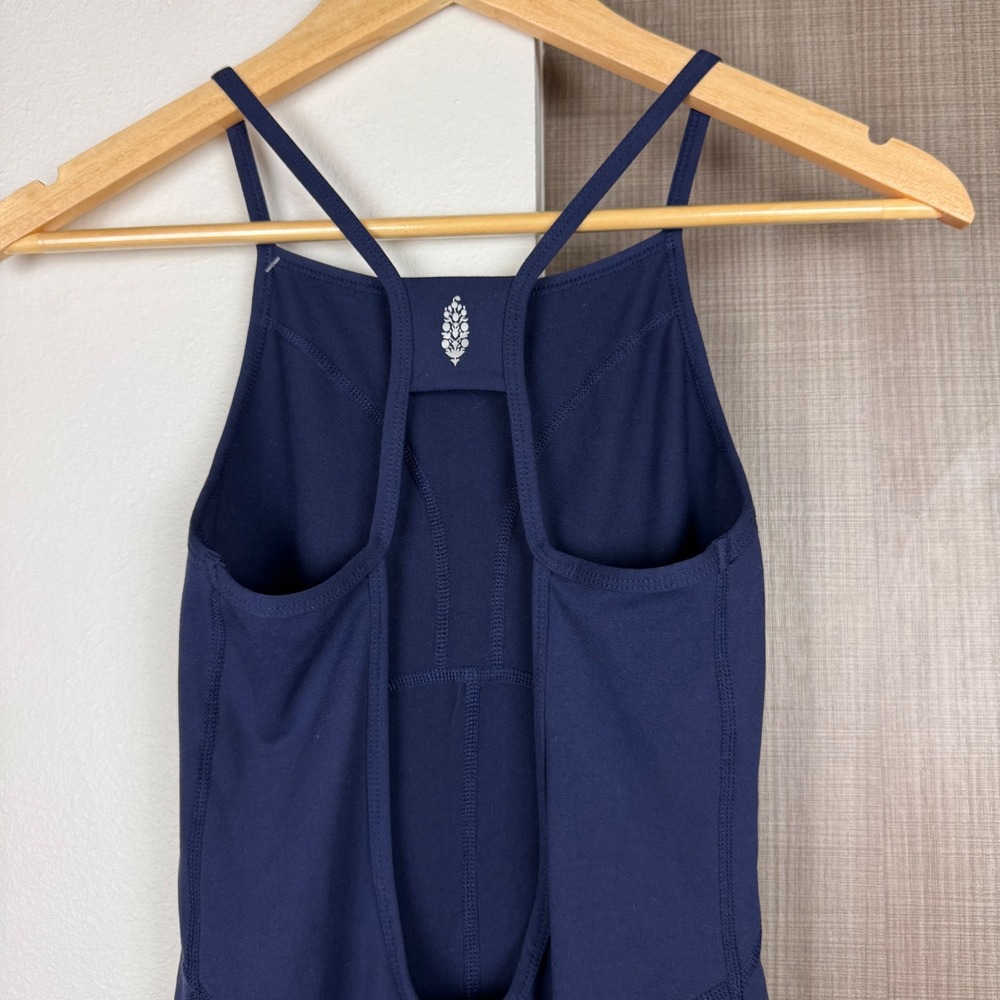 Free People FP Movement Navy Side to Side Performance Jumpsuit - Picture 8 of 12